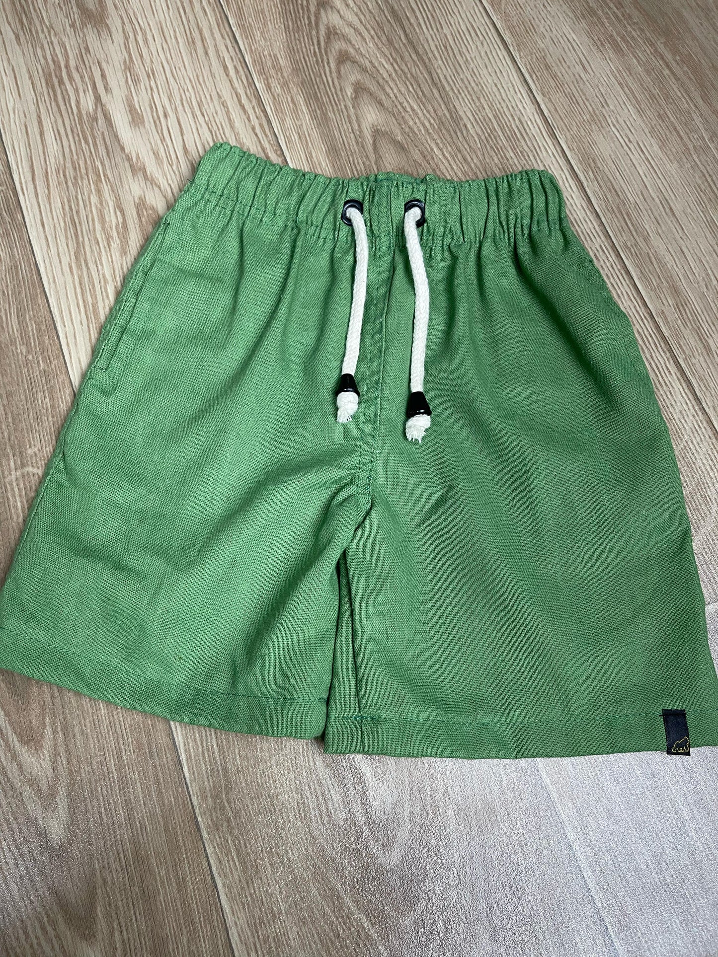 SHORT LINHO VERDE KIDS