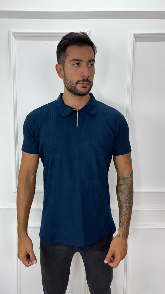 CAMISA GOLA POLO AZUL MARINHO