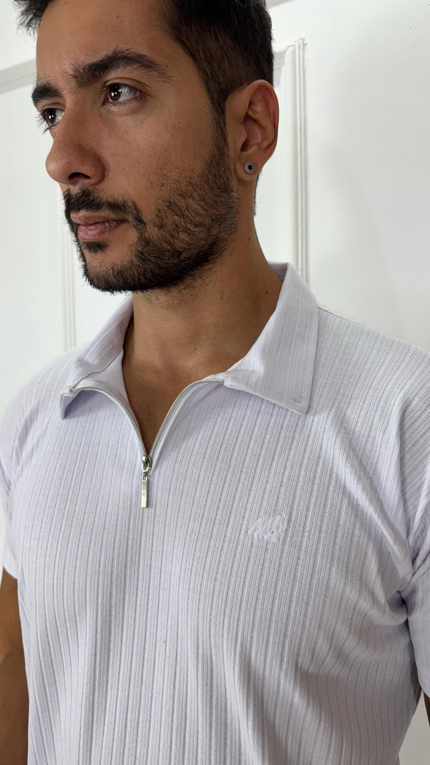 CAMISA GOLA POLO BRANCA