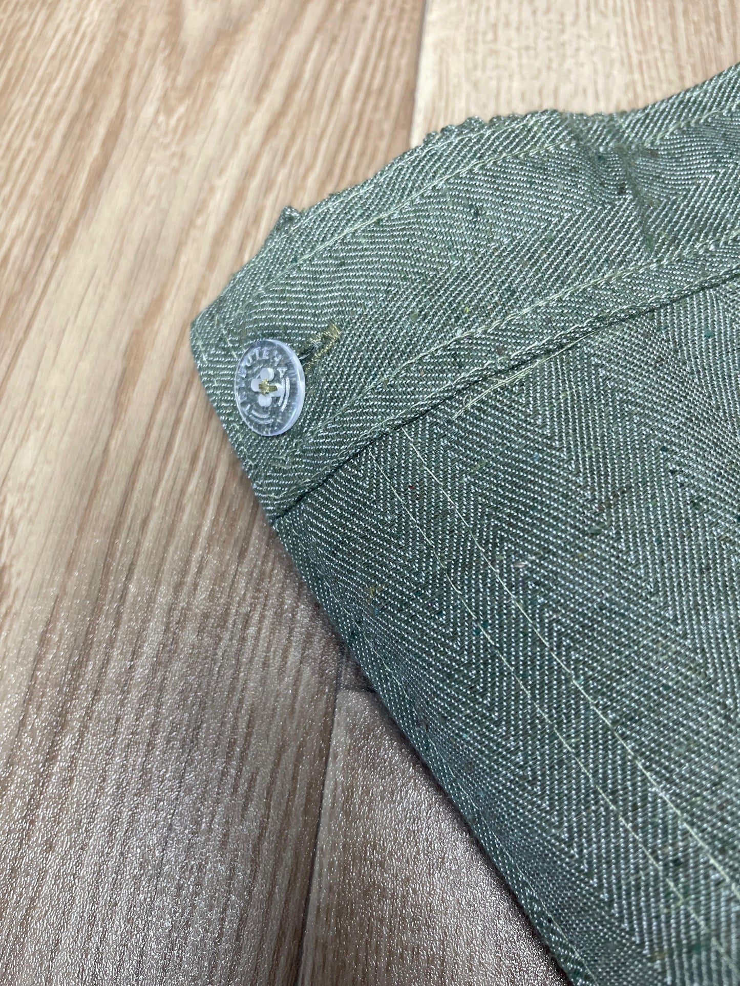 BERMUDA SOCIAL VERDE - PLUS SIZE