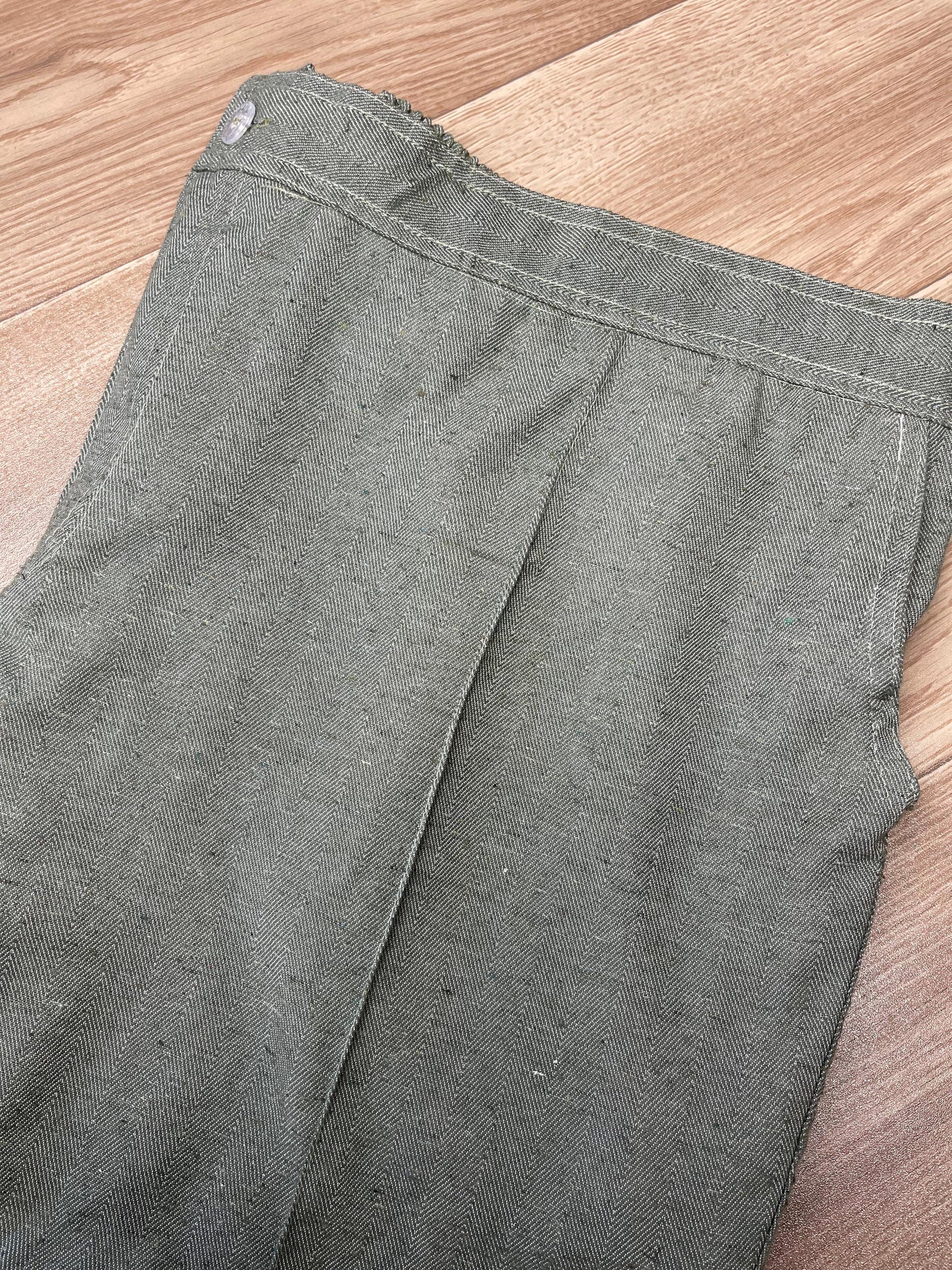 BERMUDA SOCIAL VERDE - PLUS SIZE