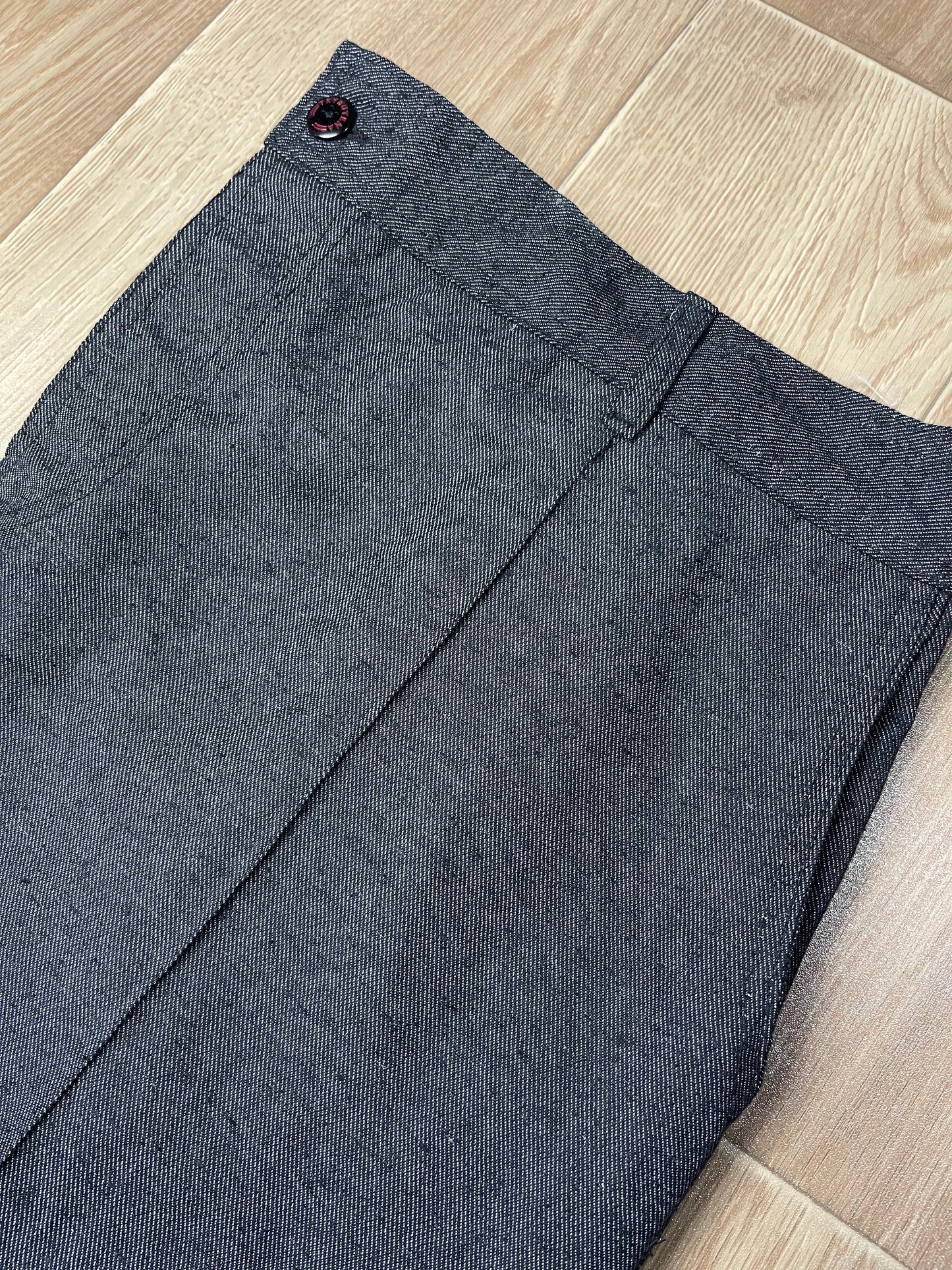 BERMUDA SOCIAL PRETO JEANS - PLUS SIZE