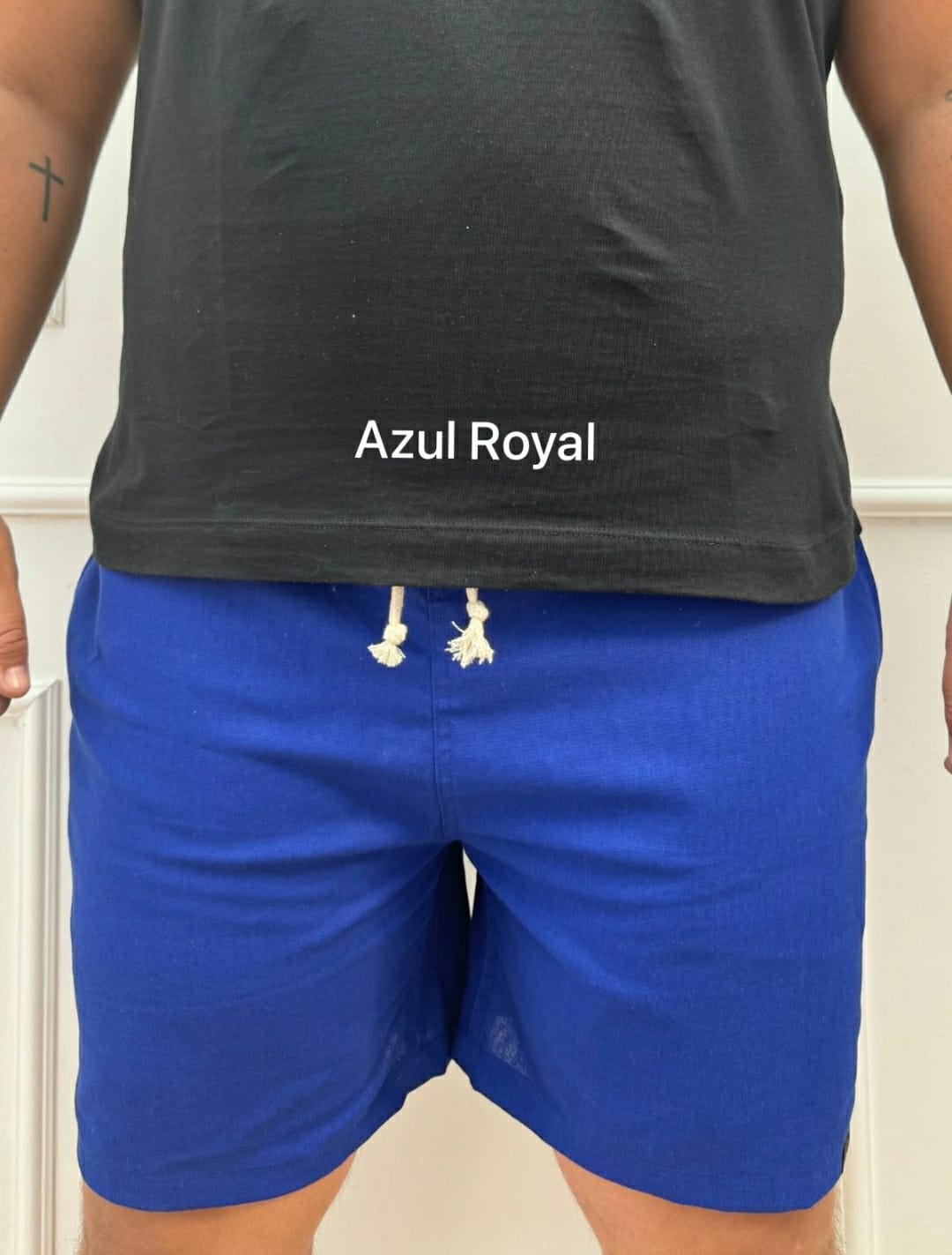 KIT 2 SHORTS DE LINHO CASUAL PLUS MASCULINO 159,90 - ESCOLHA AS CORES