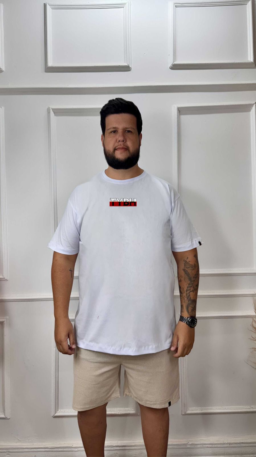 CAMISA PLUS SIZE SILK TYBH