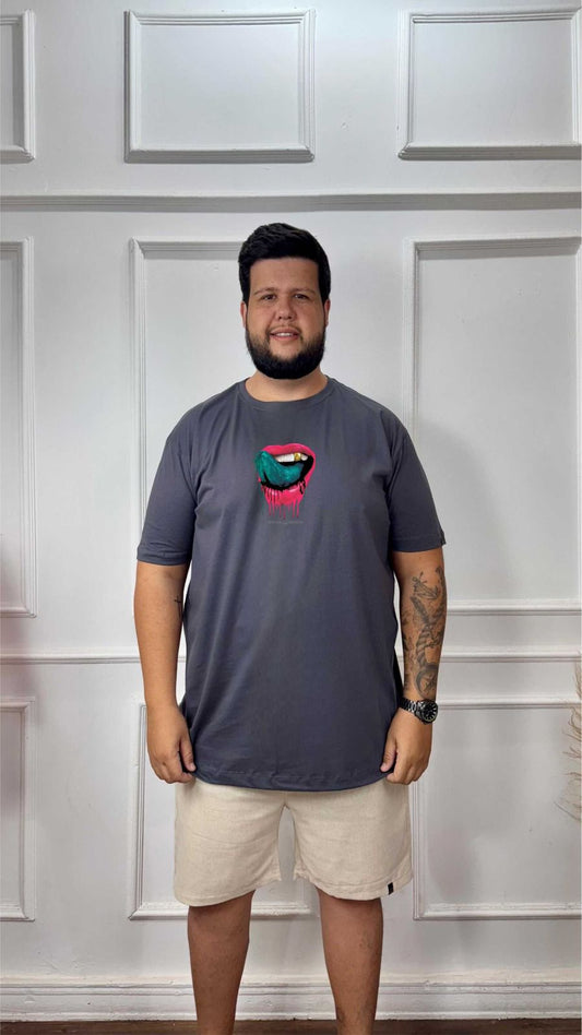 CAMISA PLUS SIZE SILK BOCA