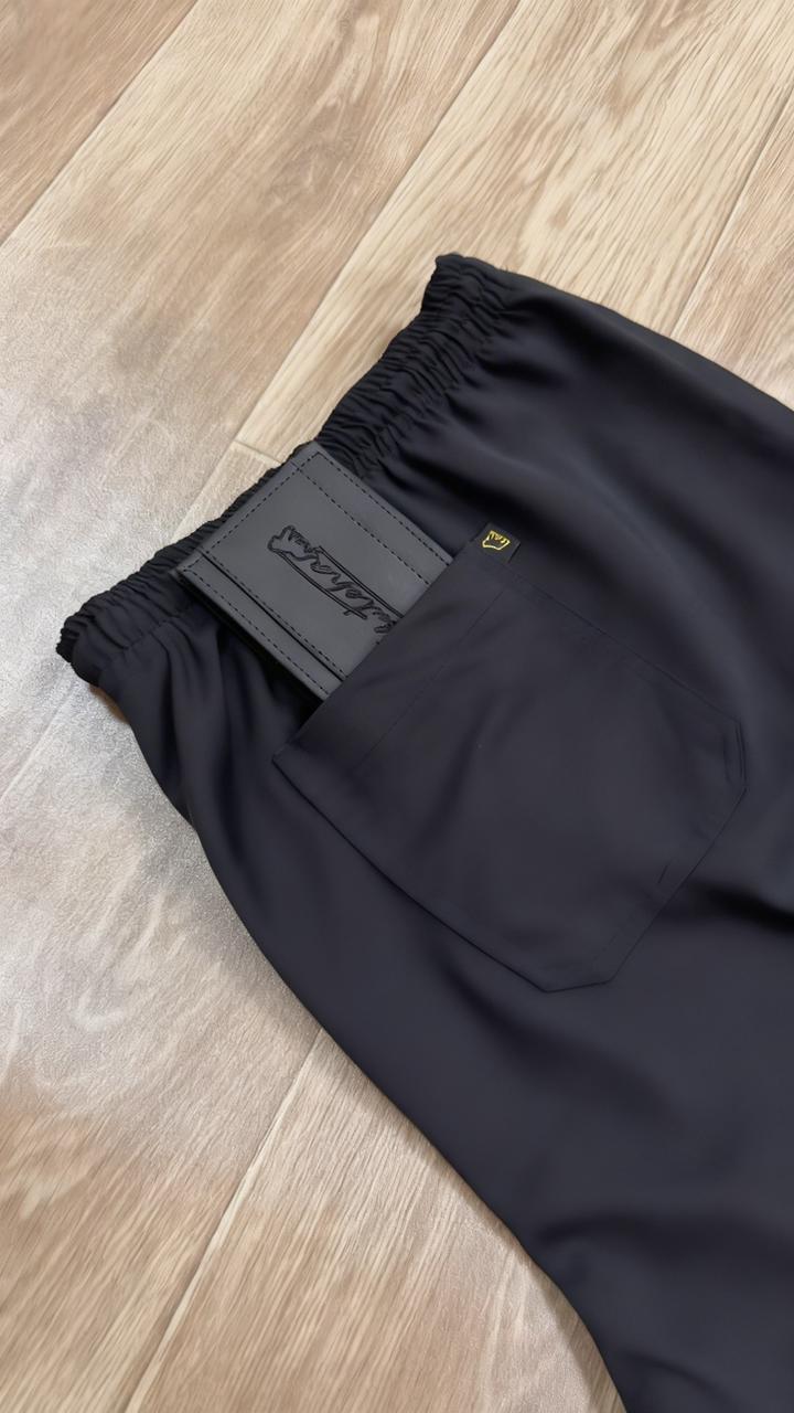 CALÇA LINHO PLUS SIZE - PRETA