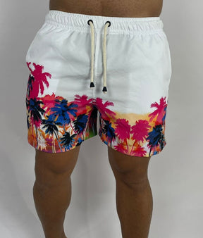 SHORT COQUEIROS BRANCO