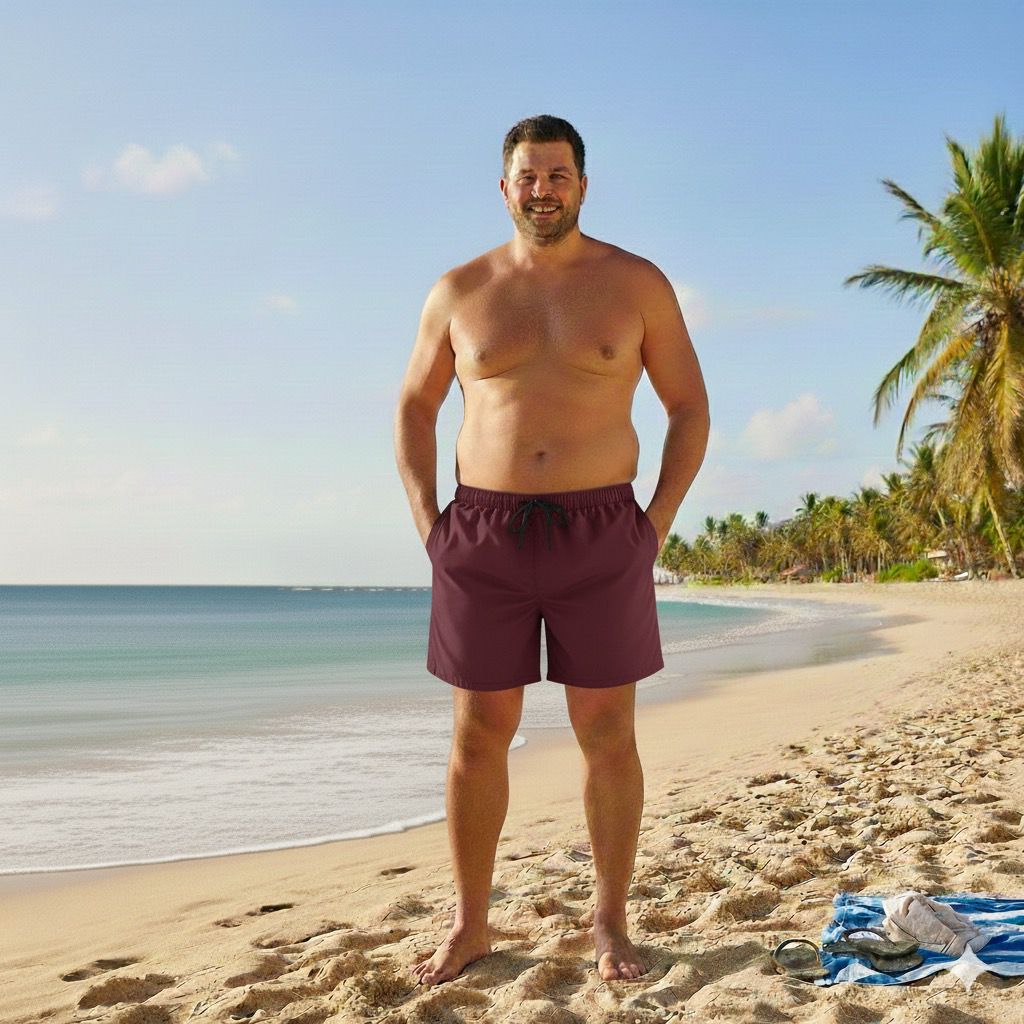 SHORT VINHO TACTEL PLUS SIZE