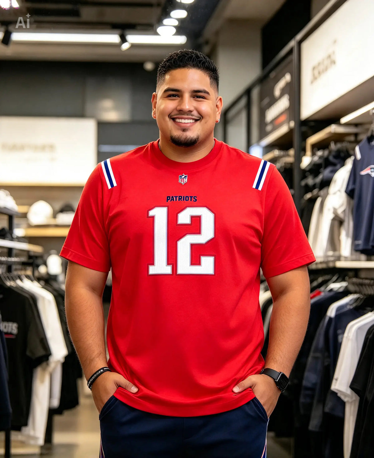 PATRIOTS 12 VERMELHA