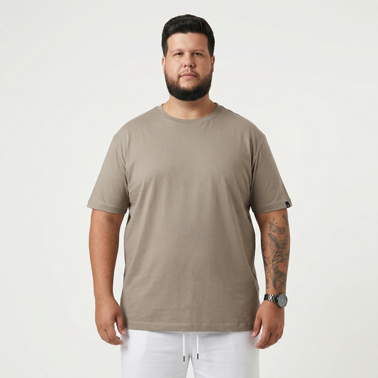 T-SHIRT BÁSICA CROMO - PLUS SIZE